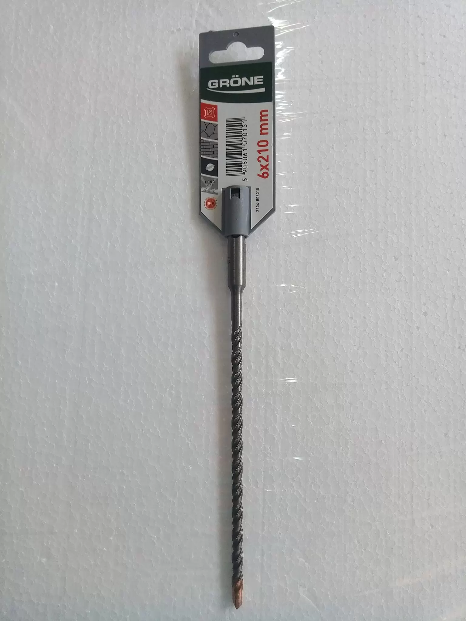 GRONE Wiertło SDS Plus6x210mm сверло по бетону