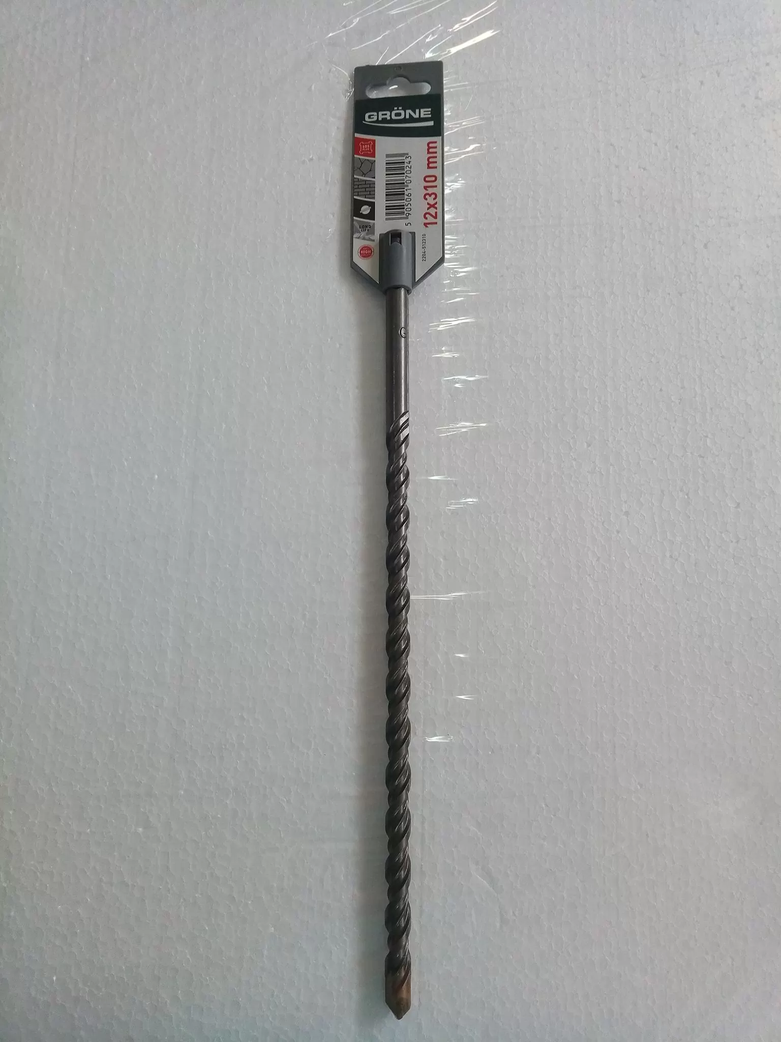 GRONE Сверло по бетону SDS Plus12x310mm.zaw