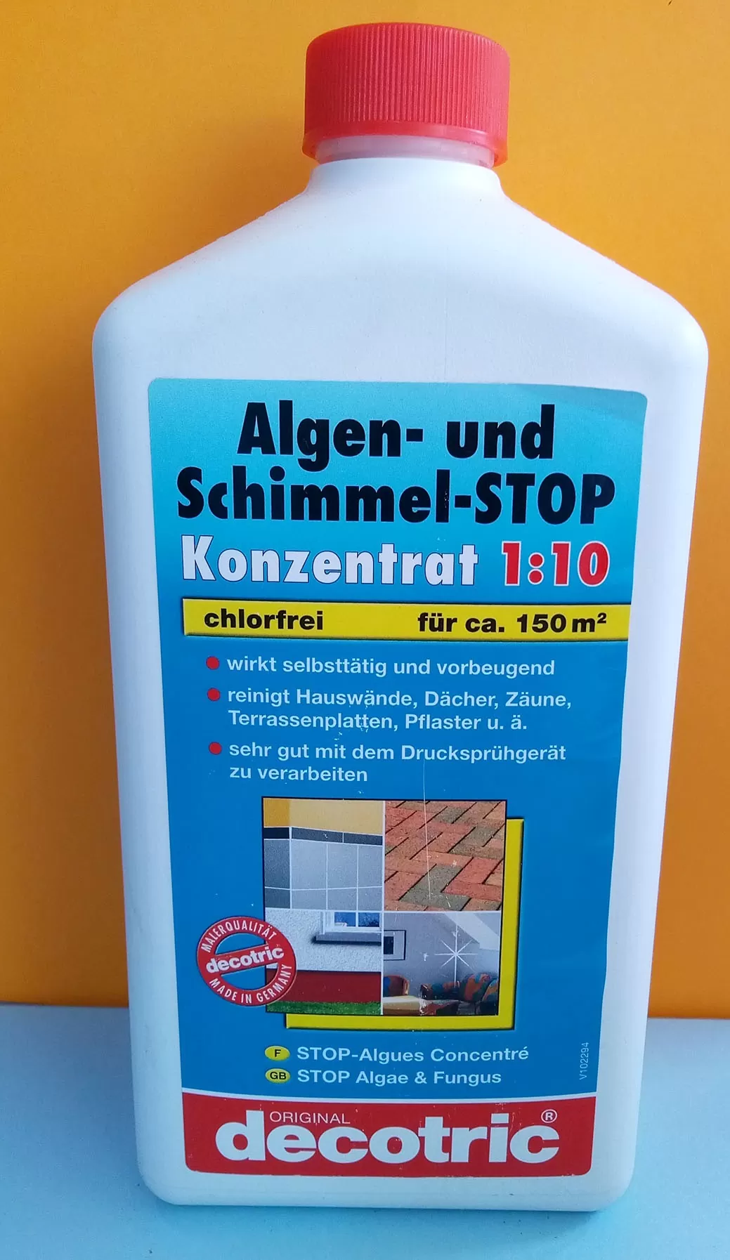 decotric Algen-Moos Schimmelentferner Konzentr Средство для удаления плесени без запаха концентрат 1 l