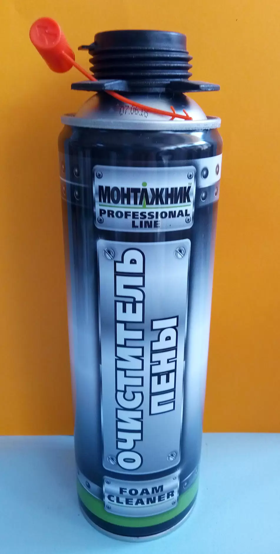 Очиститель пены монтажной 400мл (400гр) Монтажник