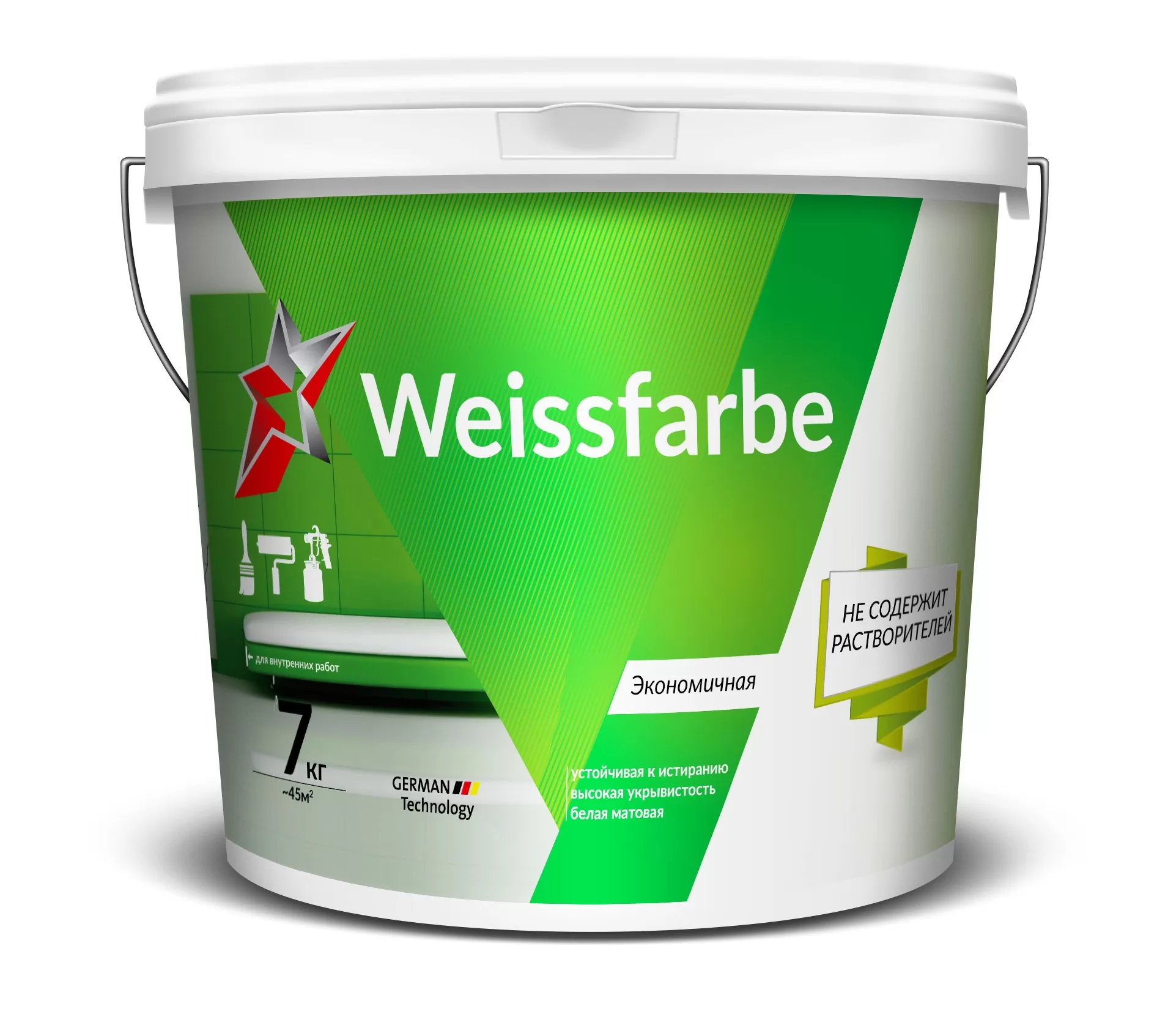 Краска ЗС WeissFarbe 7 кг
