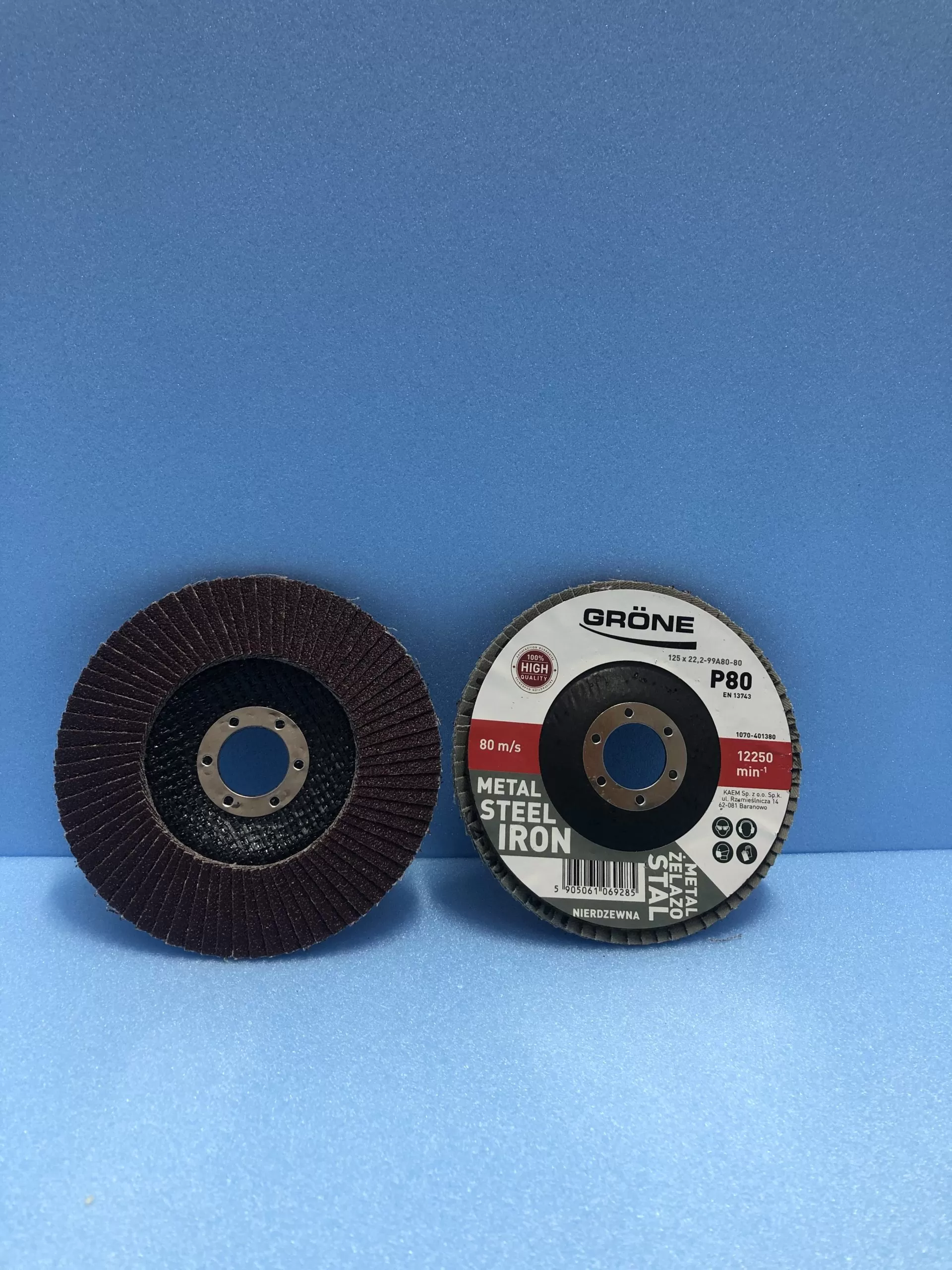Диск шлифовальный T29 125 x 22,2 x 80