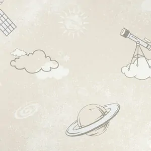 75338-22 виниловые обои на флизелиновой основе Wall Decor 1,06*10,05 "Космолэнд"